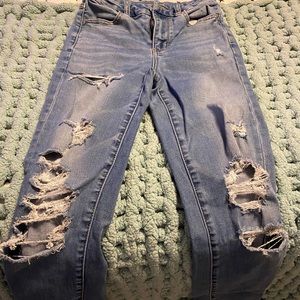 American Eagle Curvy High waisted jeans